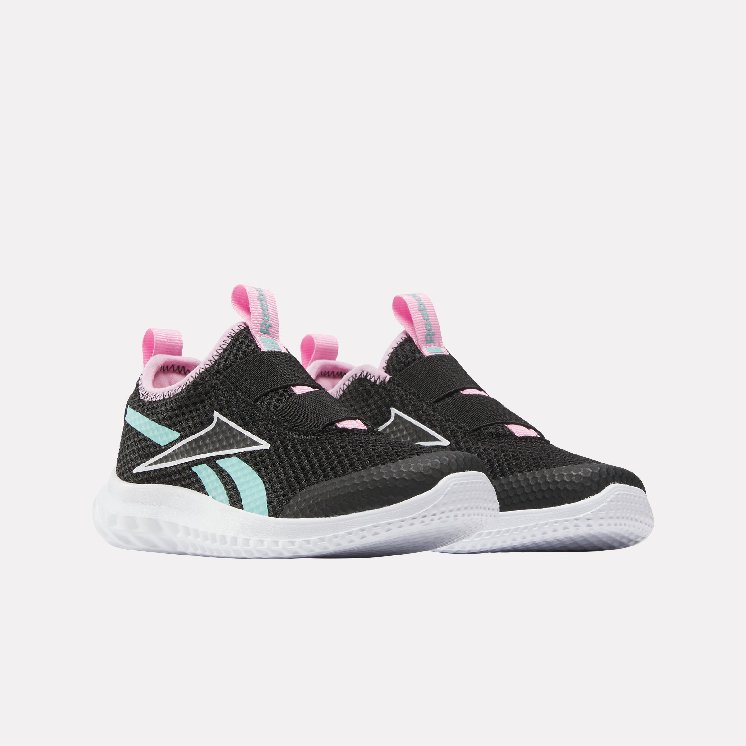 Reebok Girl's' Rush Runner Slip-On Child  In Black M