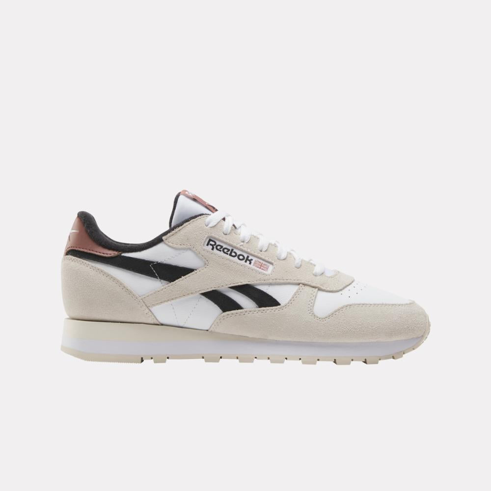 Reebok Footwear  Unisex' Classic Leather Reebok Classics Ftw Men White M