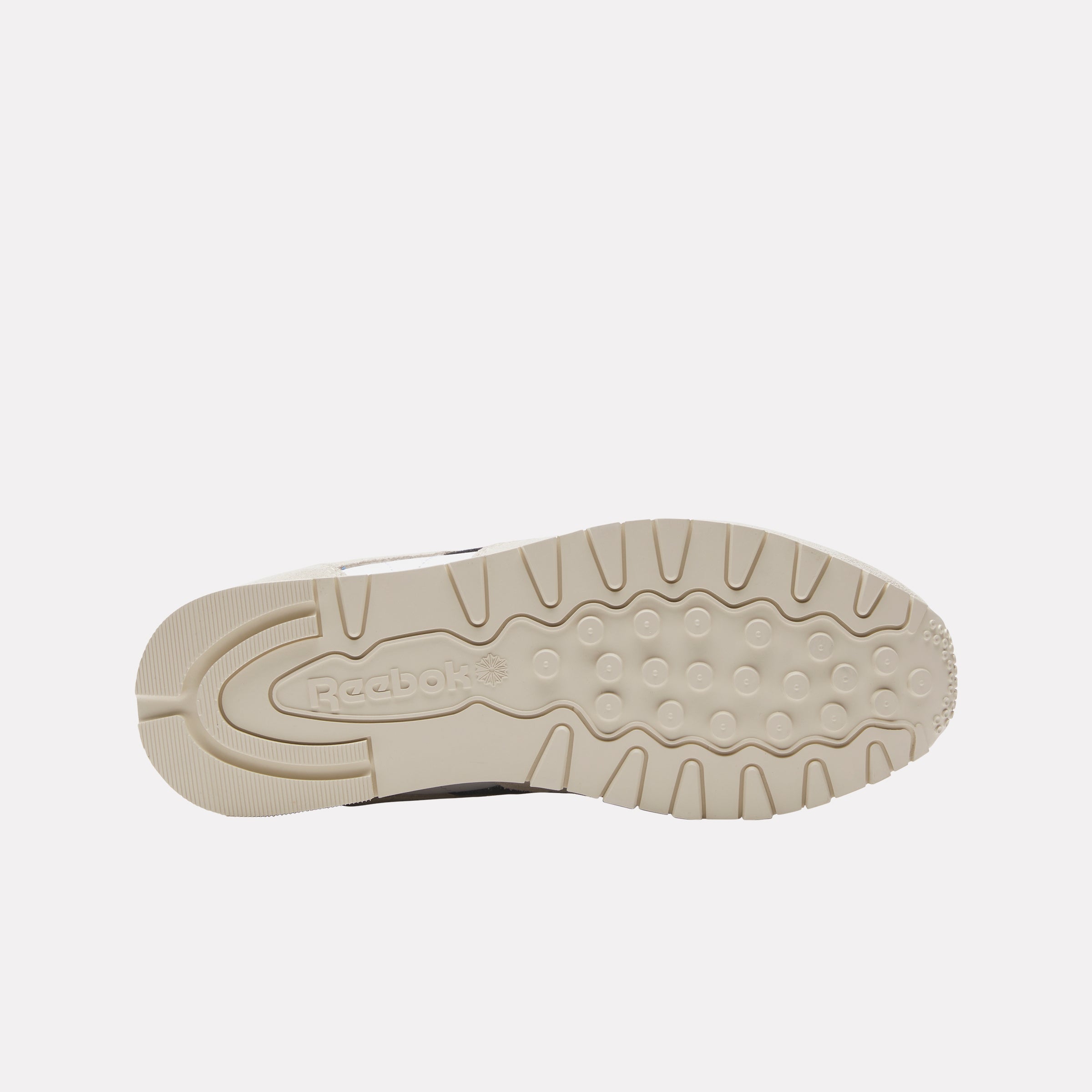Reebok Unisex' Classic Leather  In White/Sand/Black M