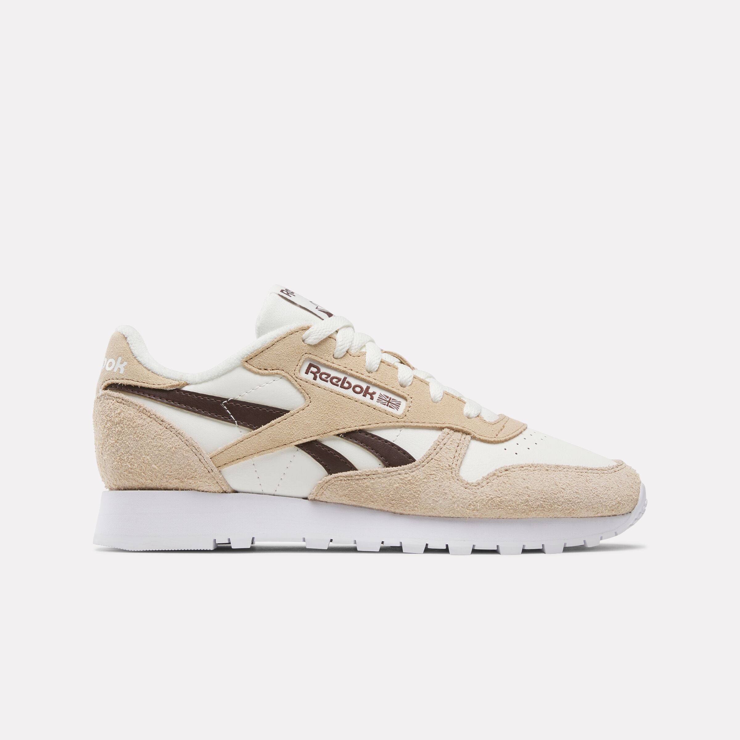 Reebok Women's Classic Leather  In Chalk/Tan/Unearthed M