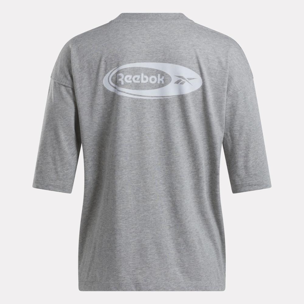 Reebok Apparel  Women's Ide Brand Proud Tee Reebok Training App Women Grey Reg