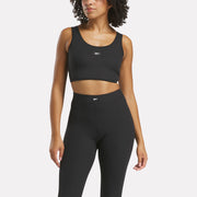 Reebok Women's Rib Multi-Way Bralette  In Black REG