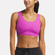 Reebok Women's Rib Multi-Way Bralette  Reg In Purple