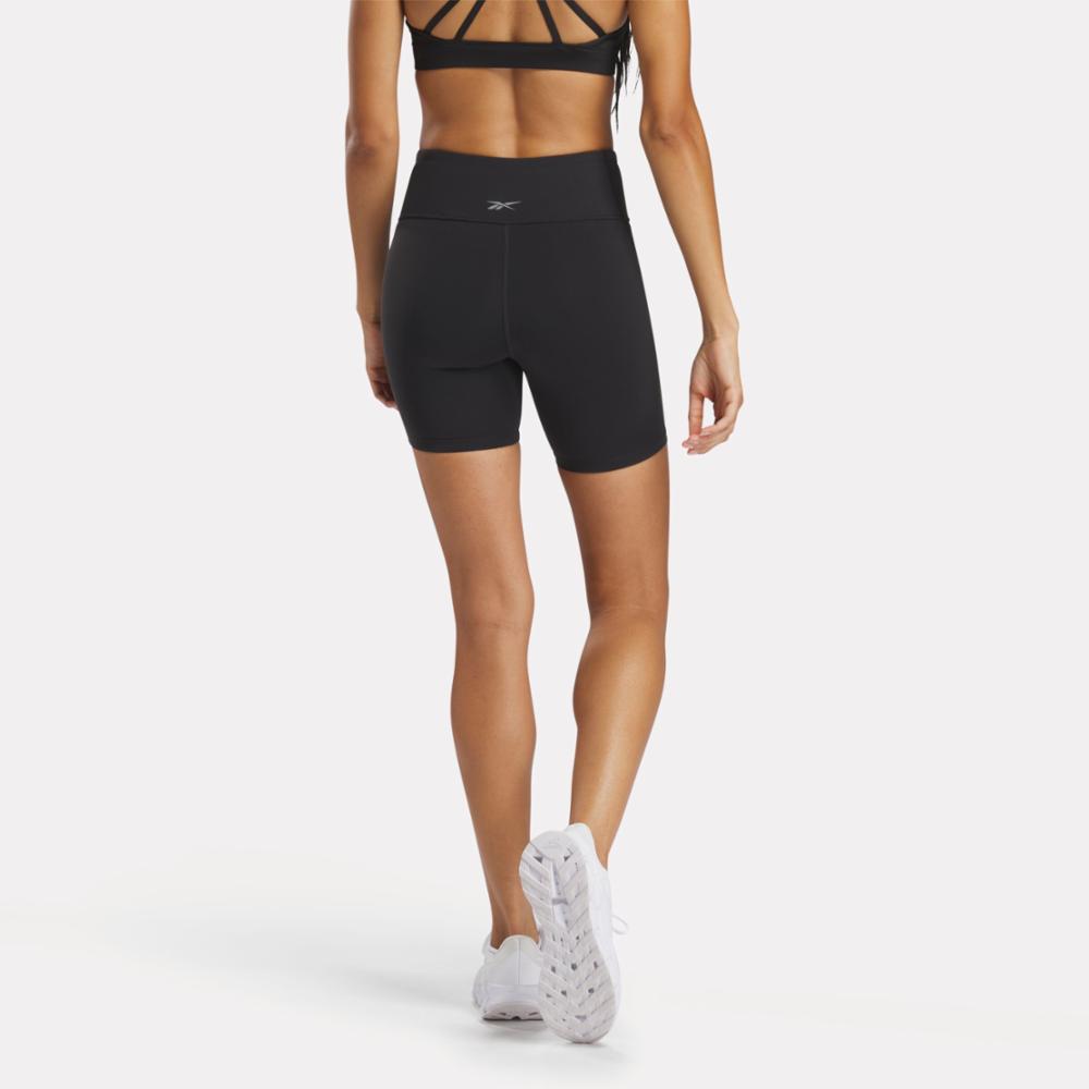Reebok Apparel  Women's Lux High Rise Bike Short Reebok Training App Women Black Reg