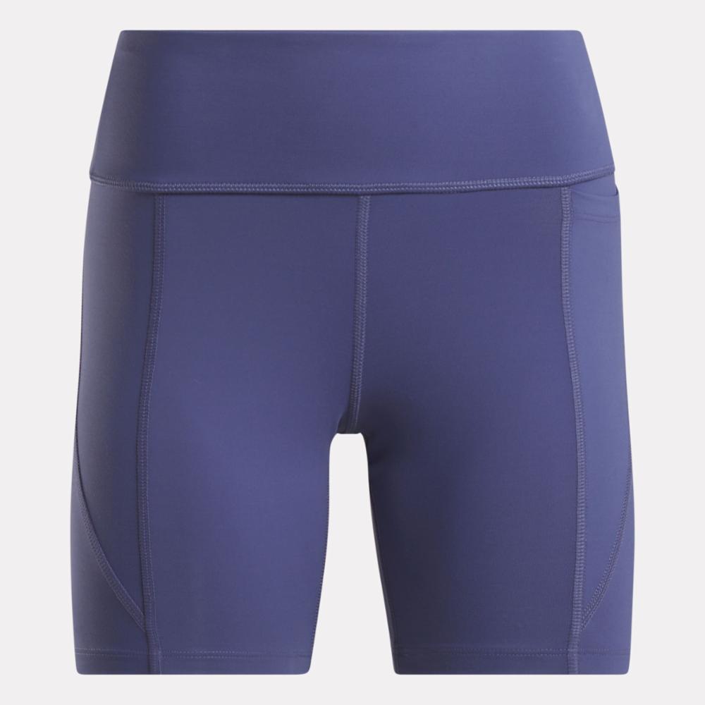 Reebok Women's Lux High Rise Bike Short  In Twilight REG