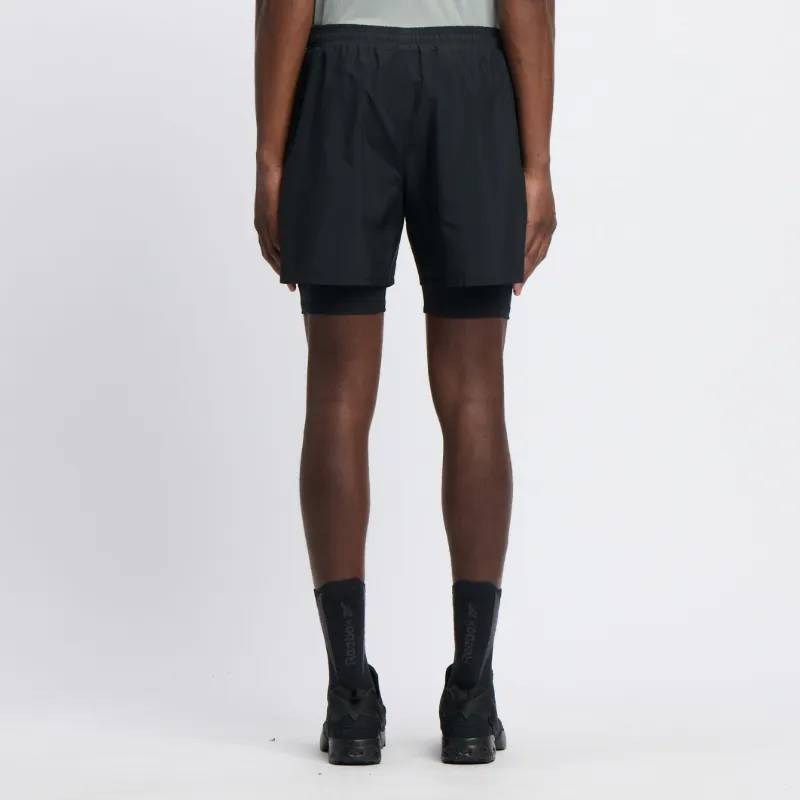 Reebok Men's Athlete Hype 2-In-1 Short  In Black REG