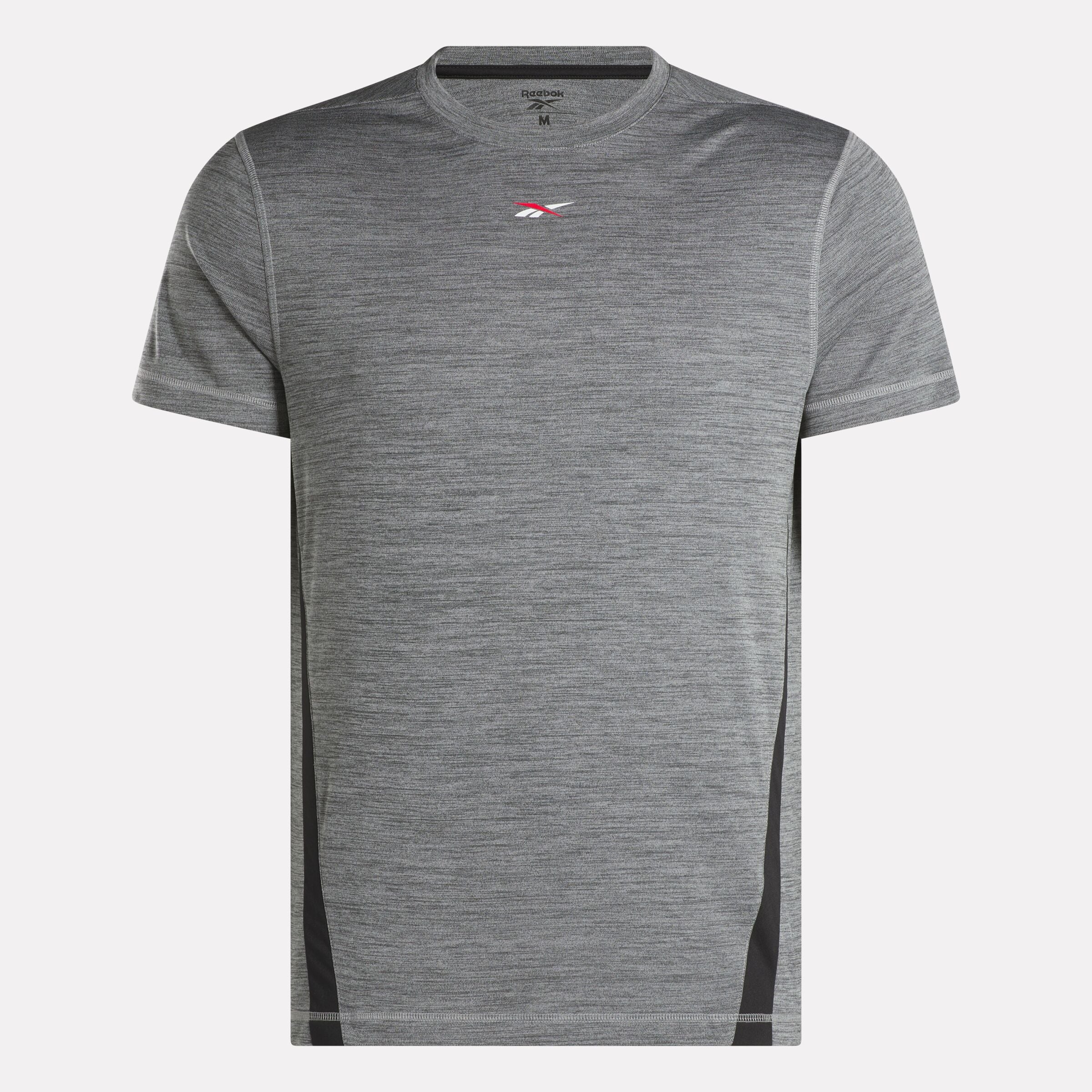 Reebok Men's Id Train Energy Tech Tee  In Grey REG