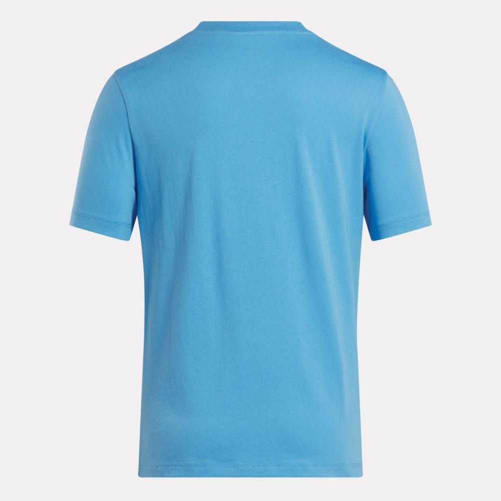 Reebok Apparel  Women's Vector Graphic Tee Reebok Training App Women Blue Reg
