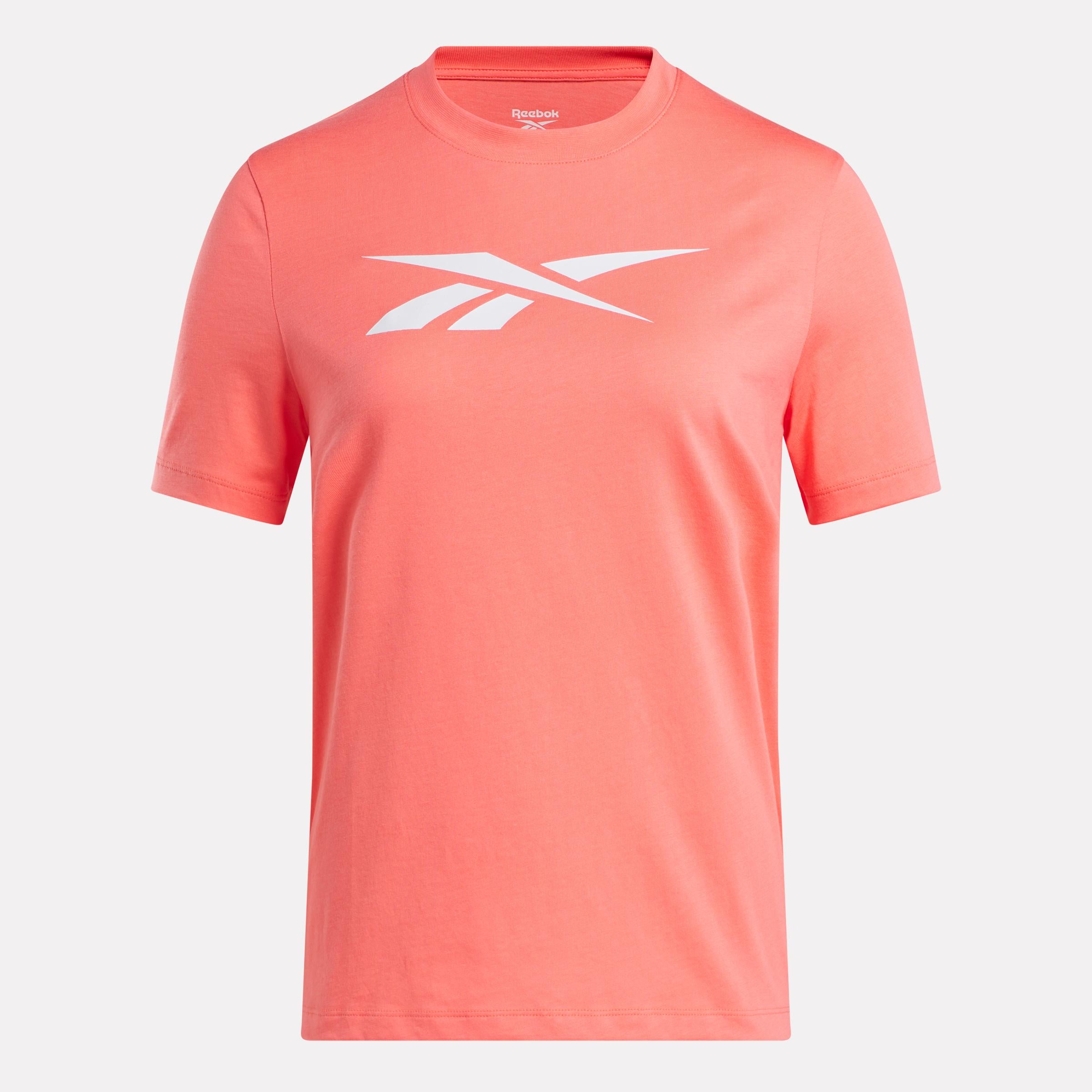 Reebok Apparel  Women's Vector Graphic Tee Reebok Training App Women Orange Reg