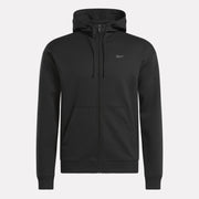 Reebok Apparel  Men's Athlete Full Zip Reebok Training App Men Black Reg