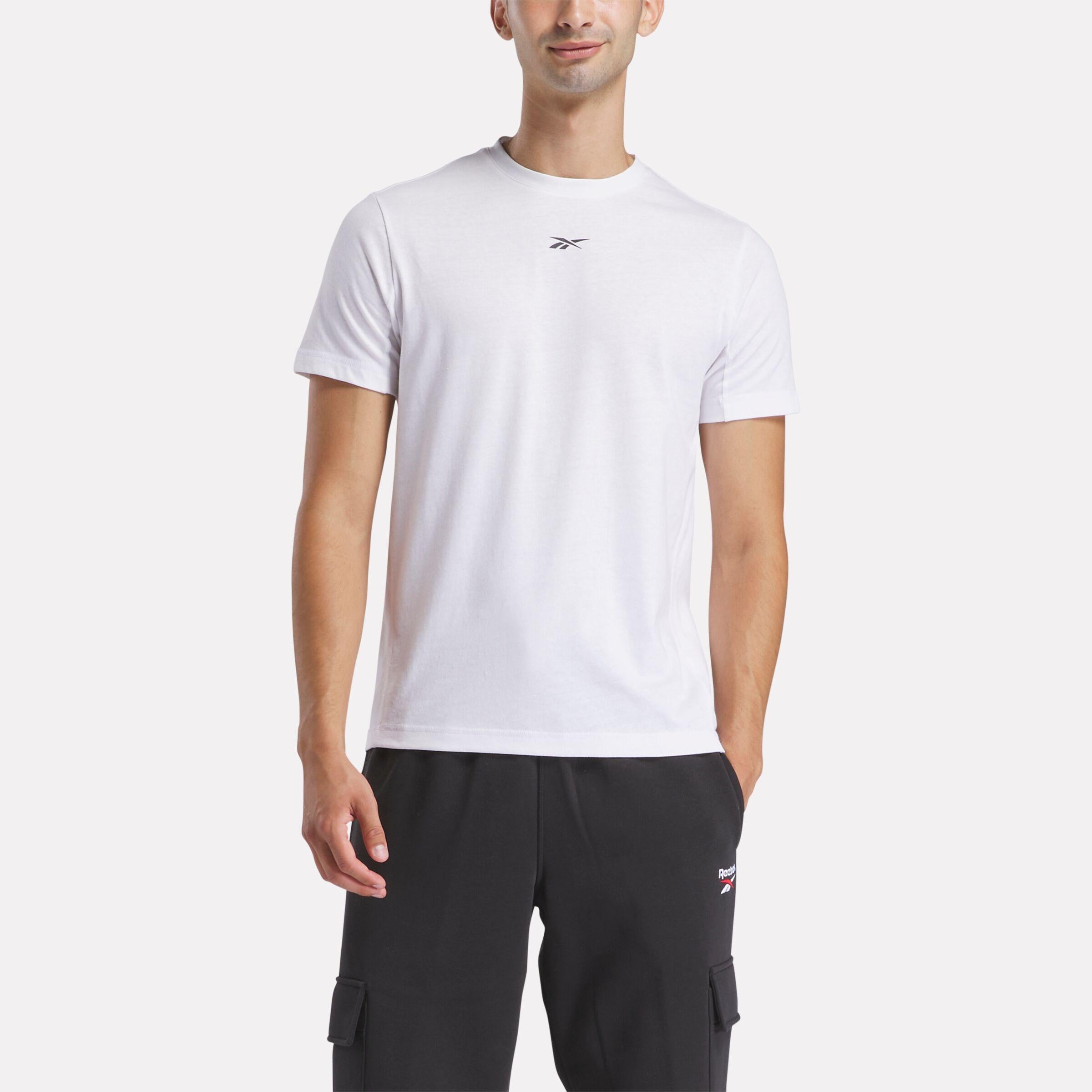 Reebok Apparel  Men's Athlete Tee Reebok Training App Men White Reg