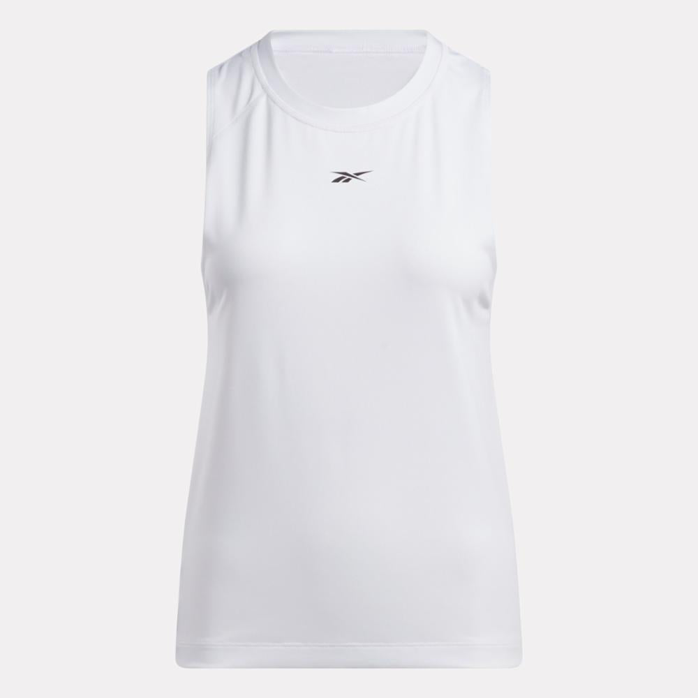 Reebok Women's Id Train Tank  In White REG