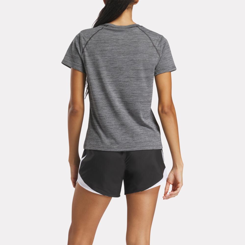 Reebok Apparel  Women's Id Train Tee Reebok Training App Women Black Reg