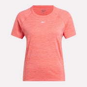 Reebok Apparel  Women's Id Train Tee Reebok Training App Women Orange Reg