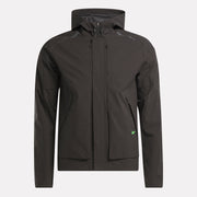 Reebok Men's Rbk Lab Tech Jacket  In Washed Black REG