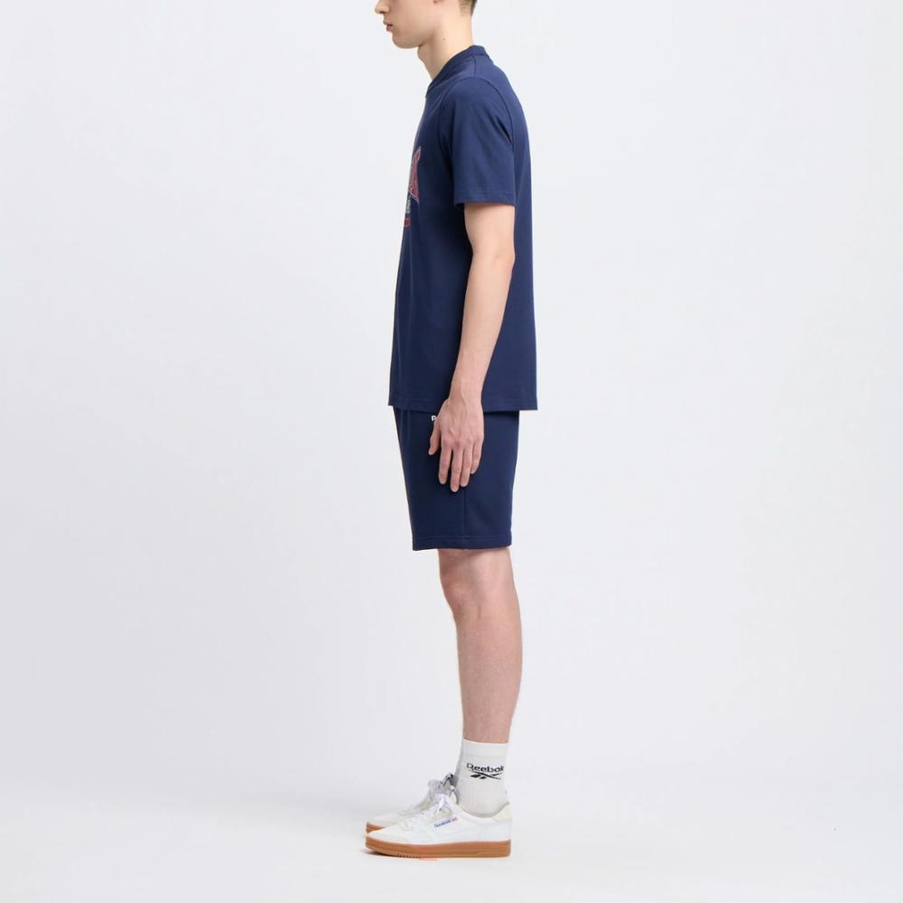 Reebok Men's Reebok Identity Small Logo Ft Short  Reg In Vecnav