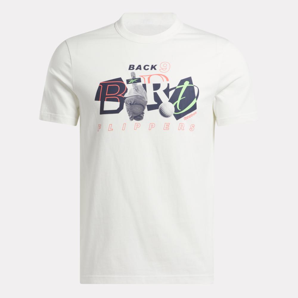 Reebok Apparel  Men's Gs Golf Bird Flipper Tee Reebok Classics App Men White Reg