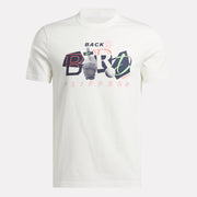 Reebok Men's Gs Golf Bird Flipper Tee  In Chalk REG
