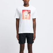 Reebok Men's Gs Basketball Sun Stare Tee  In White REG