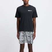 Reebok Men's Gs Basketball Post Up Tee  In Black REG