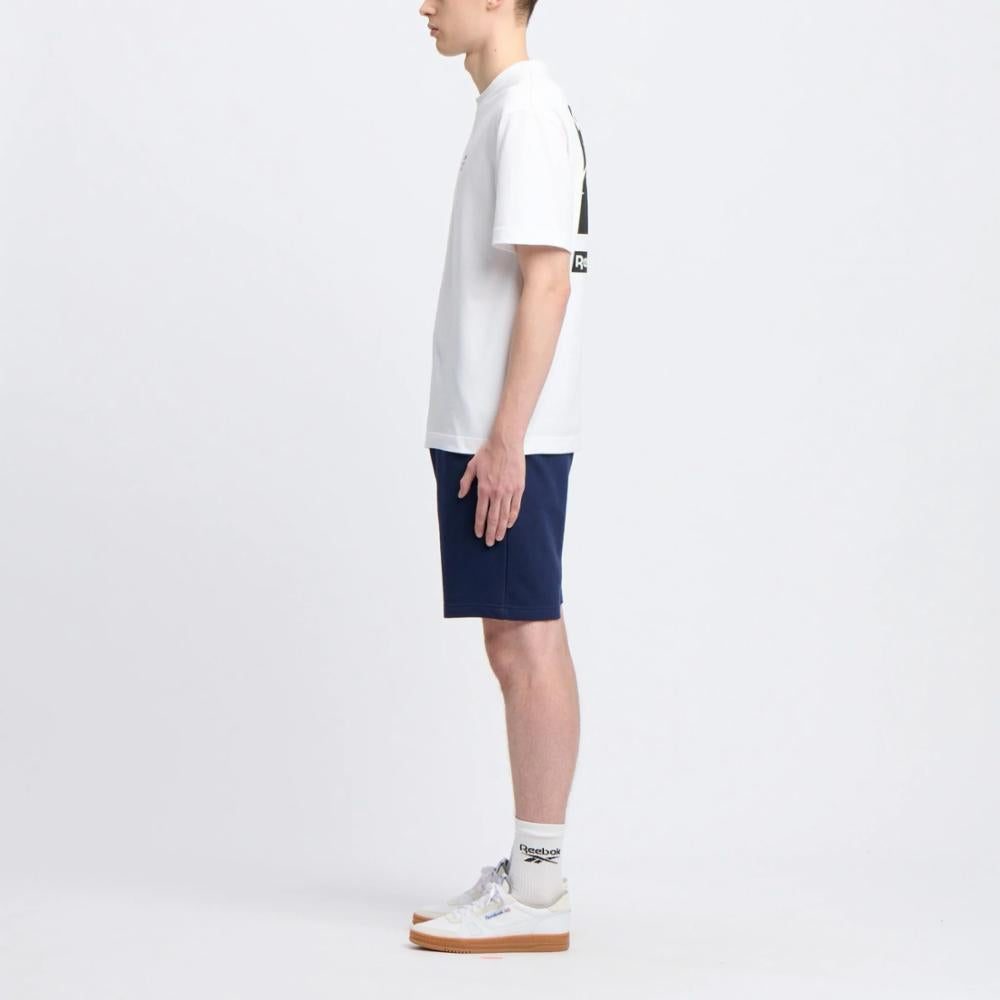 Reebok Men's Gs Hs Shaq Logo Tee  In White REG