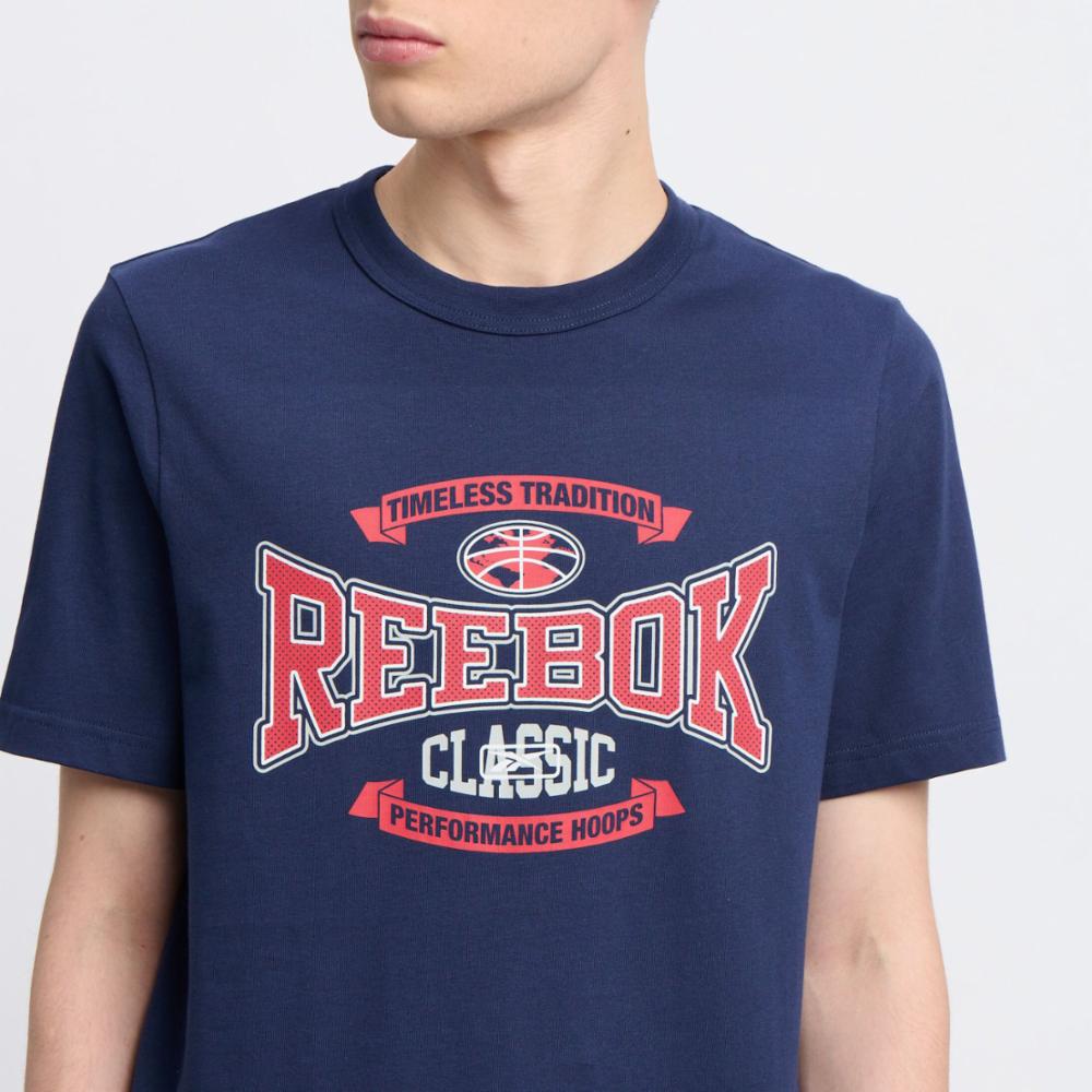 Reebok Men's Gs Hs Tradition Tee  In Navy REG