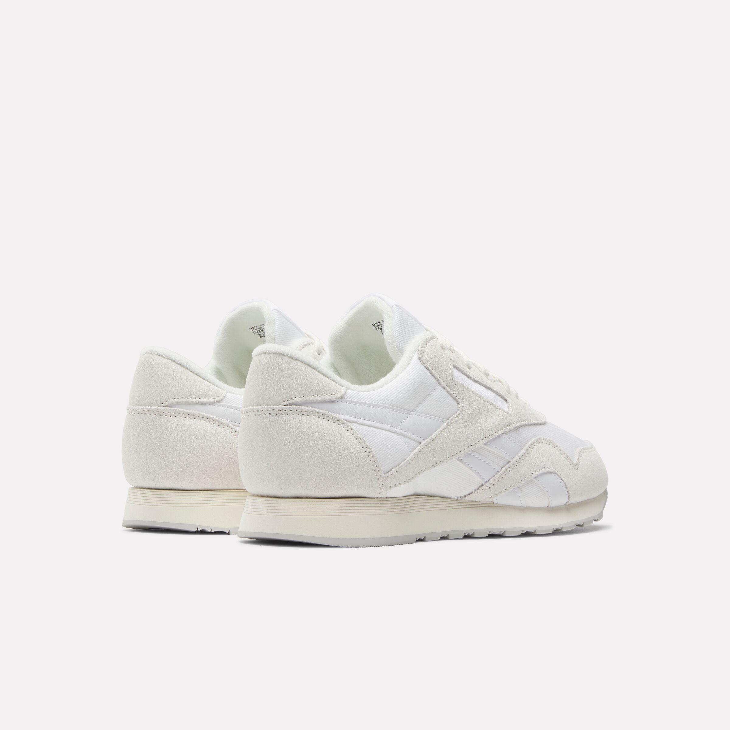Reebok Men's Classic Nylon  In White/Barely M