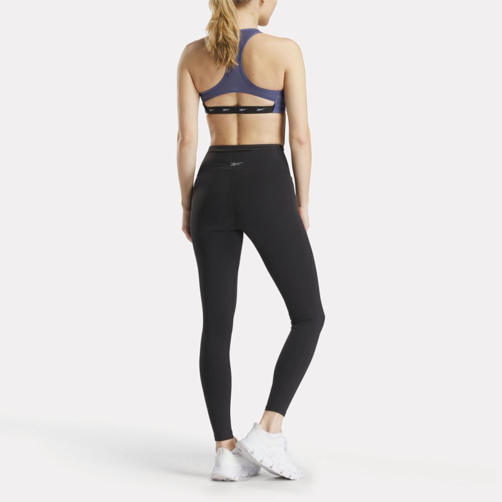 Reebok Apparel  Women's Lux Hr Tight Reebok Training App Women Black Reg