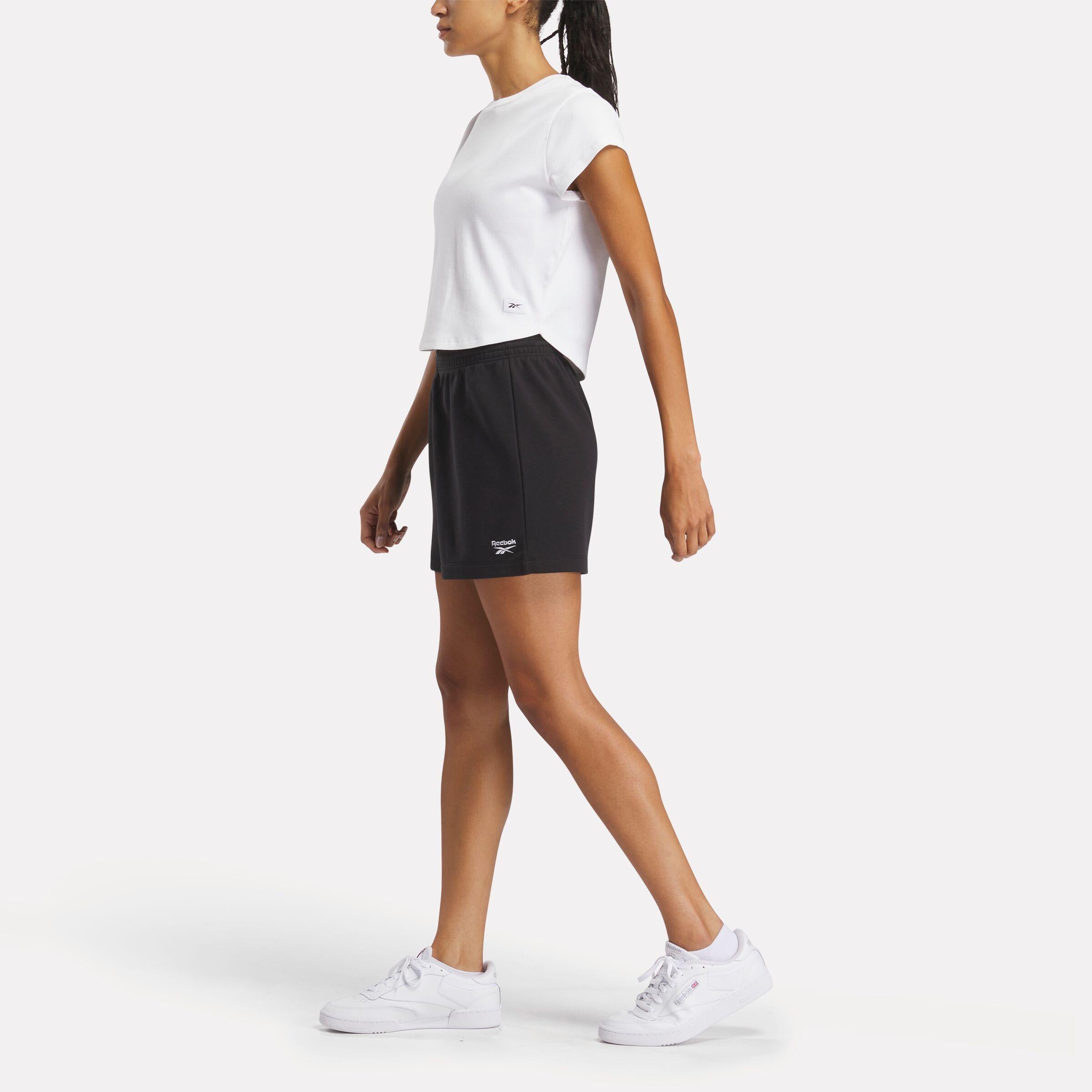 Reebok Apparel  Women's Reebok Identity Sl Ft Short Reebok Training App Women Black Reg