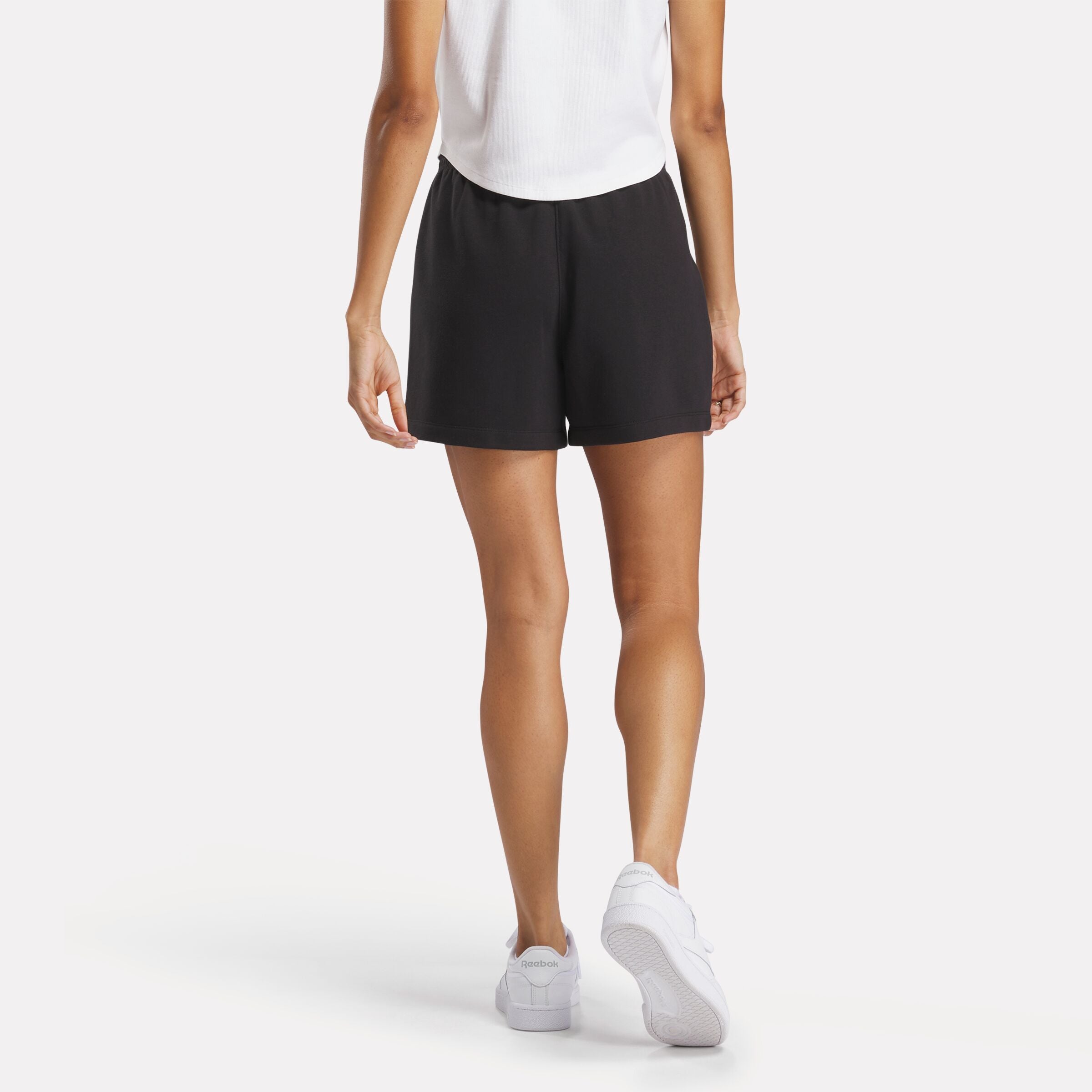 Reebok Women's Reebok Identity Sl Ft Short  In Black REG
