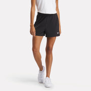 Reebok Women's Reebok Identity Sl Ft Short  In Black REG