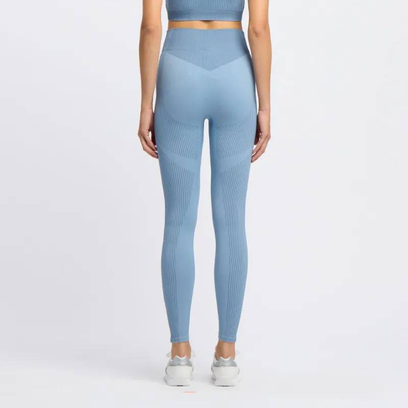 Reebok Apparel  Women's Rbk Lab Seamless 7/8 Tight Reebok Training App Women Blue Reg