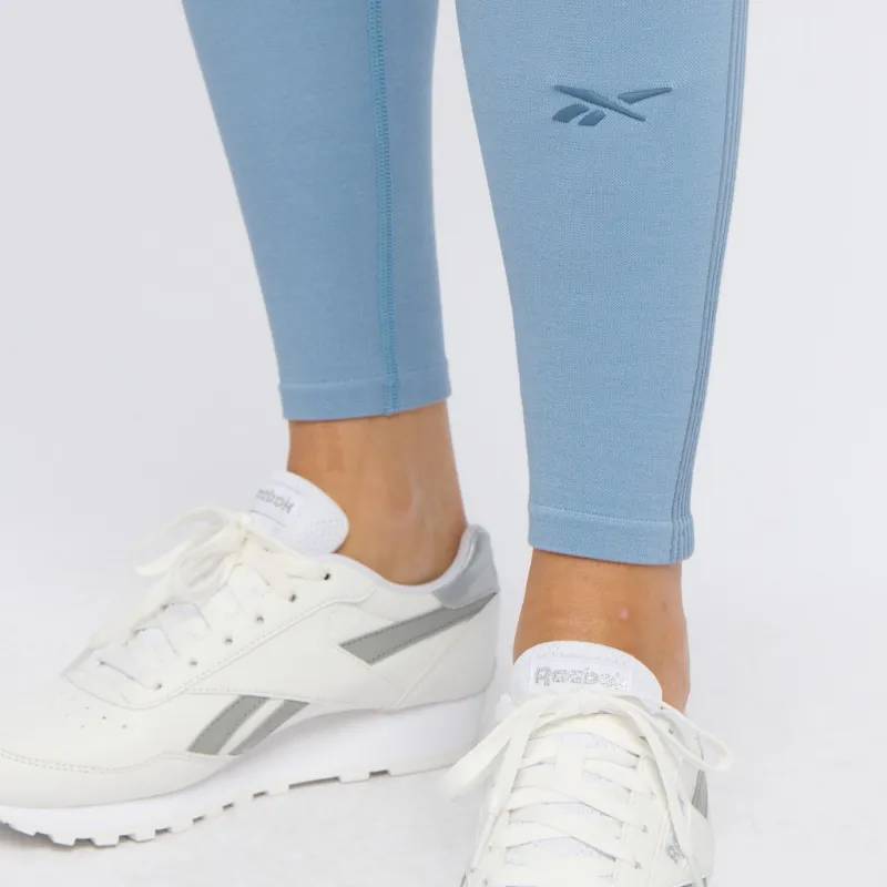 Reebok Apparel  Women's Rbk Lab Seamless 7/8 Tight Reebok Training App Women Blue Reg