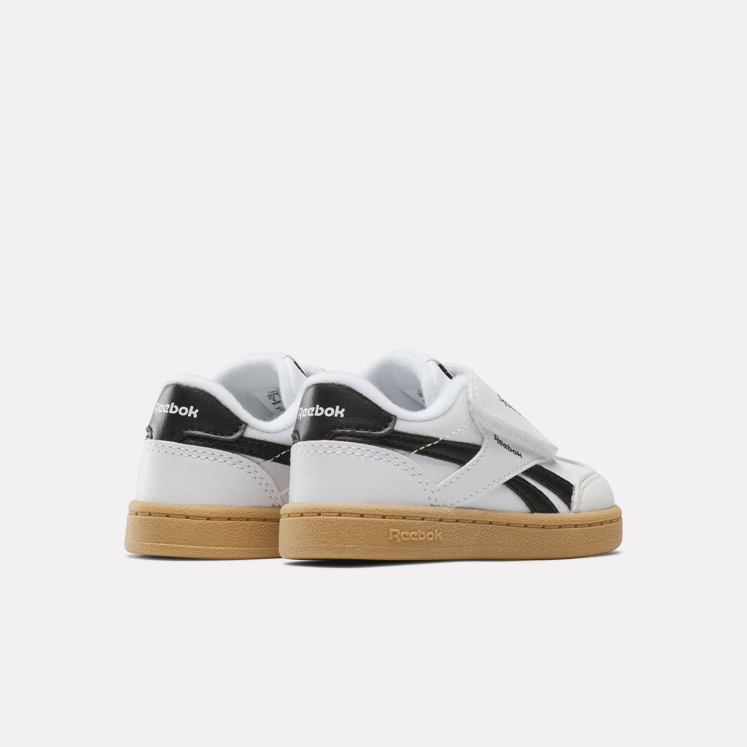 Reebok Kids' Reebok Smash Edge Hook & Loop Infant  In White/Black/Rgum1 M