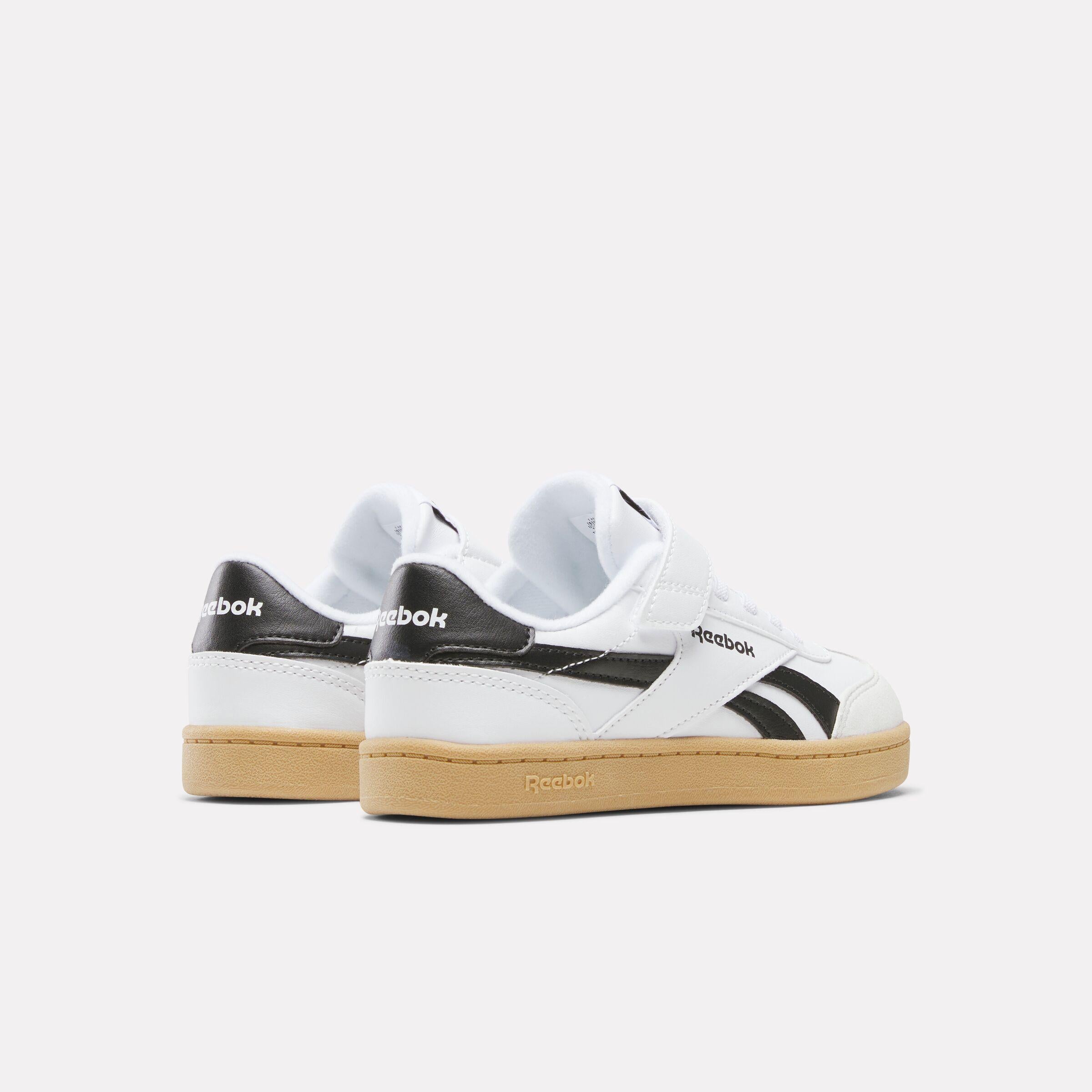 Reebok Footwear  Kids' Reebok Smash Edge Elastic & Top Strap Child Reebok Classics Core Ftw Kids White M