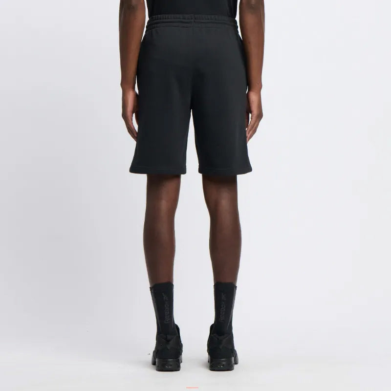 Reebok Apparel  Men's Reebok Identity Small Logo Ft Short Reebok Training App Men Black Reg