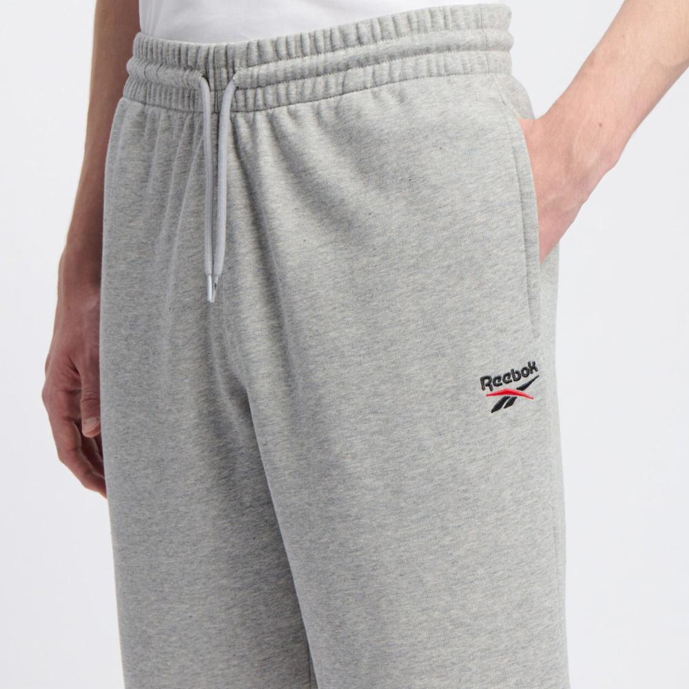 Reebok Men's Reebok Identity Small Logo Ft Short  In Medium REG