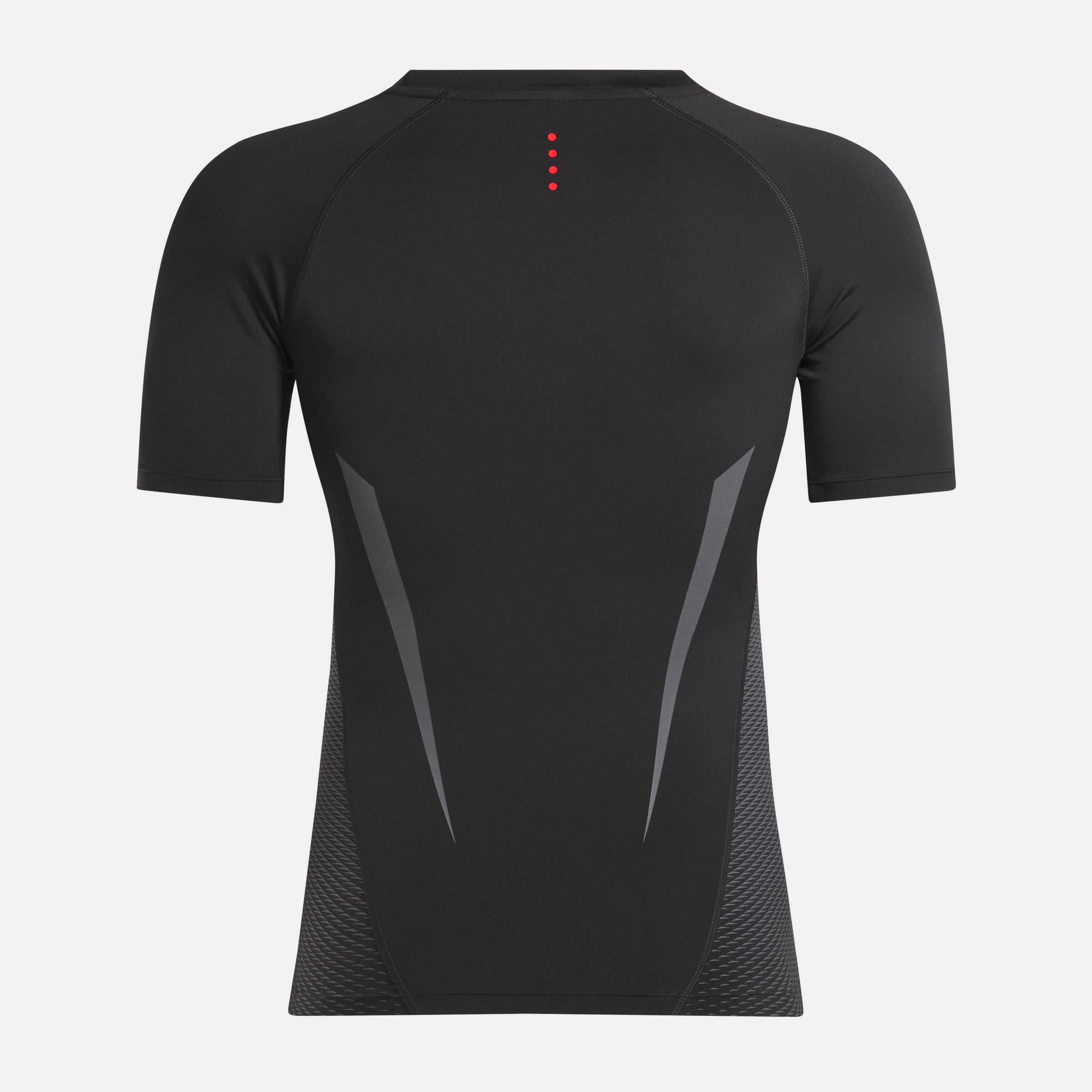 Reebok Men's Ers Perform Short Sleeve  In Black/Grey REG
