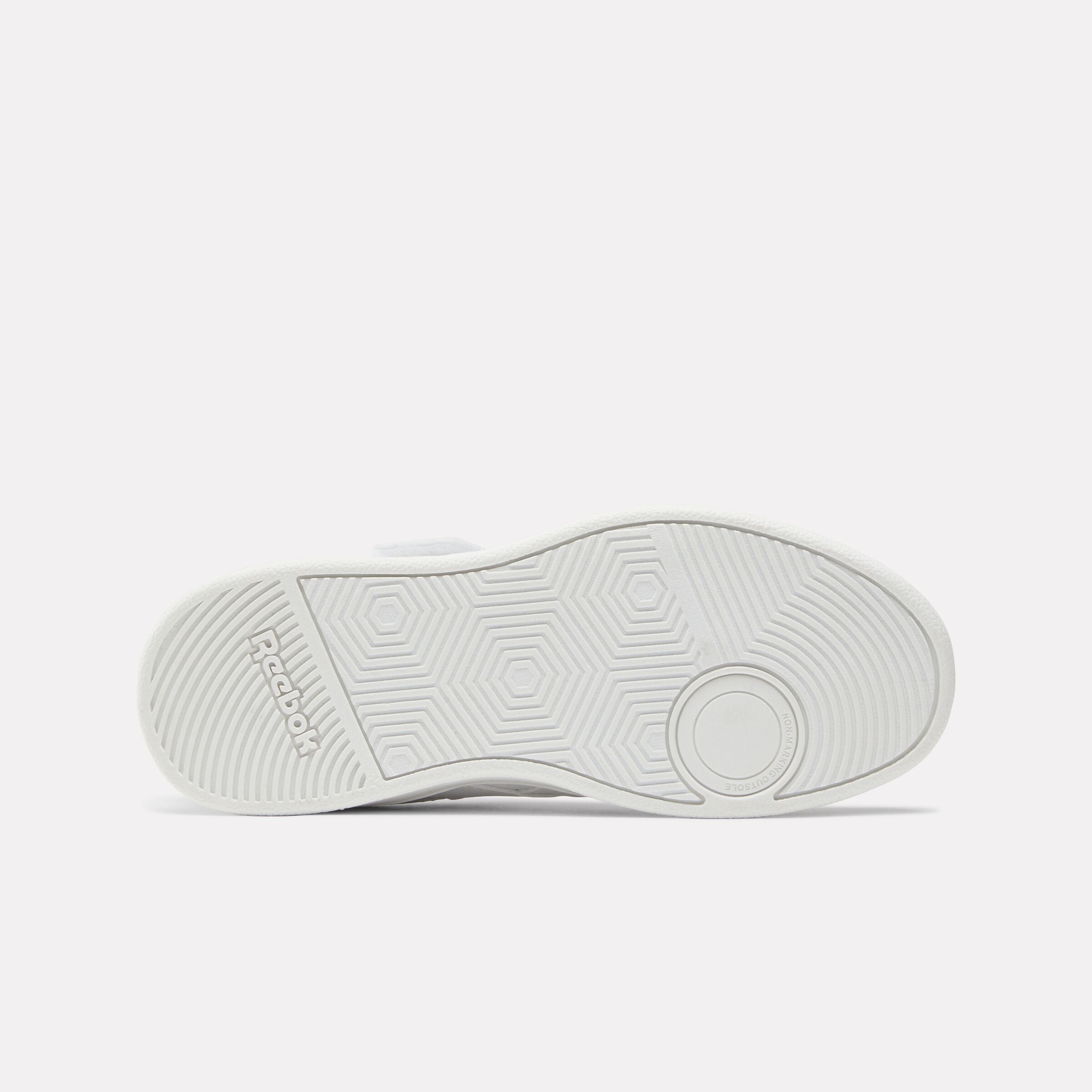 Reebok Boy's' Reebok Court Advances Elastic & Top Strap Child  In Ftwrwhite/Ftwrwhite/Ftwrwhite M