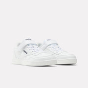 Reebok Boy's' Reebok Court Advances Elastic & Top Strap Child  In Ftwrwhite/Ftwrwhite/Ftwrwhite M