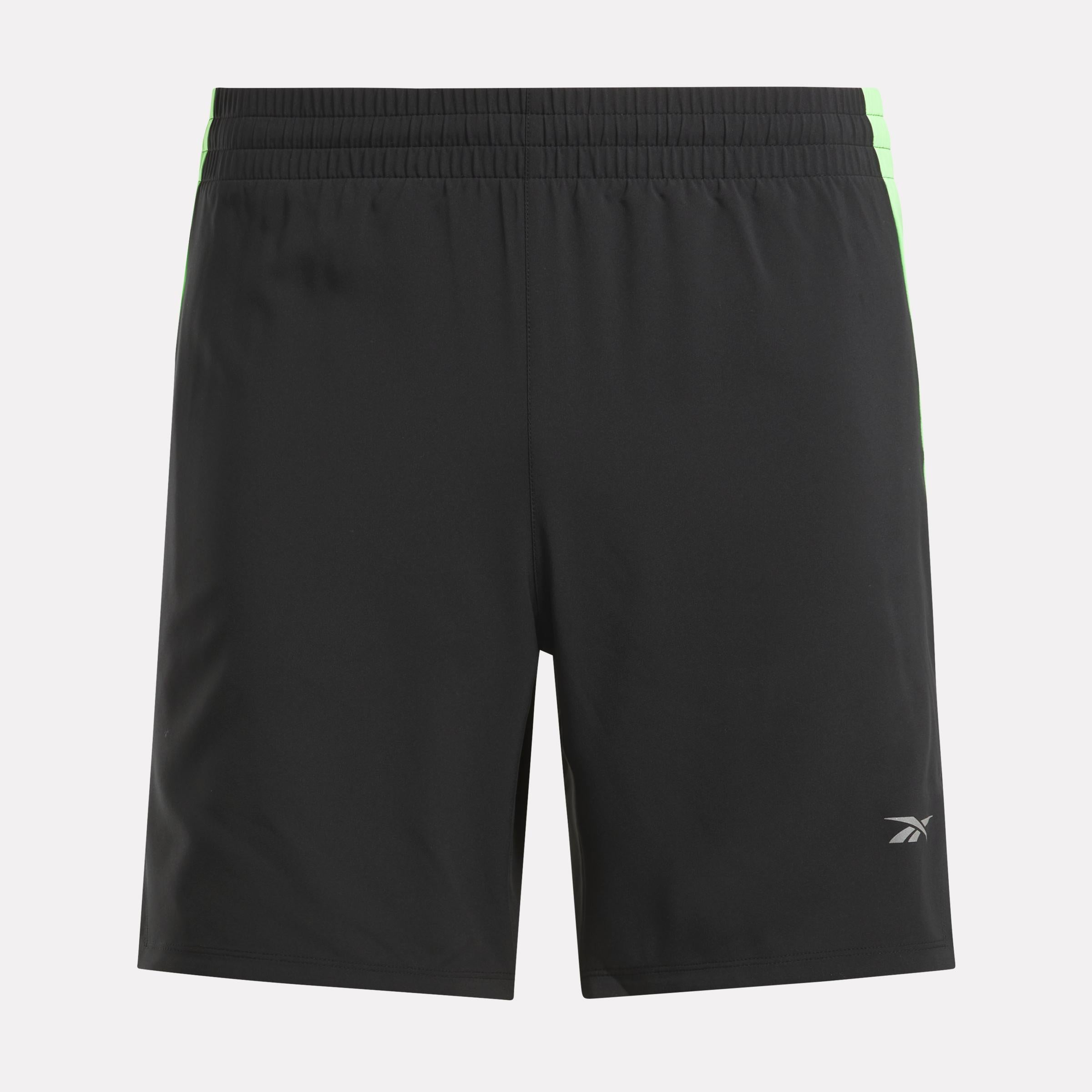 Reebok Apparel  Men's Running 2 In 1 Short Reebok Running App Men Black Reg