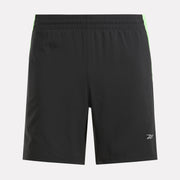 Reebok Men's Running 2 In 1 Short  In Black REG