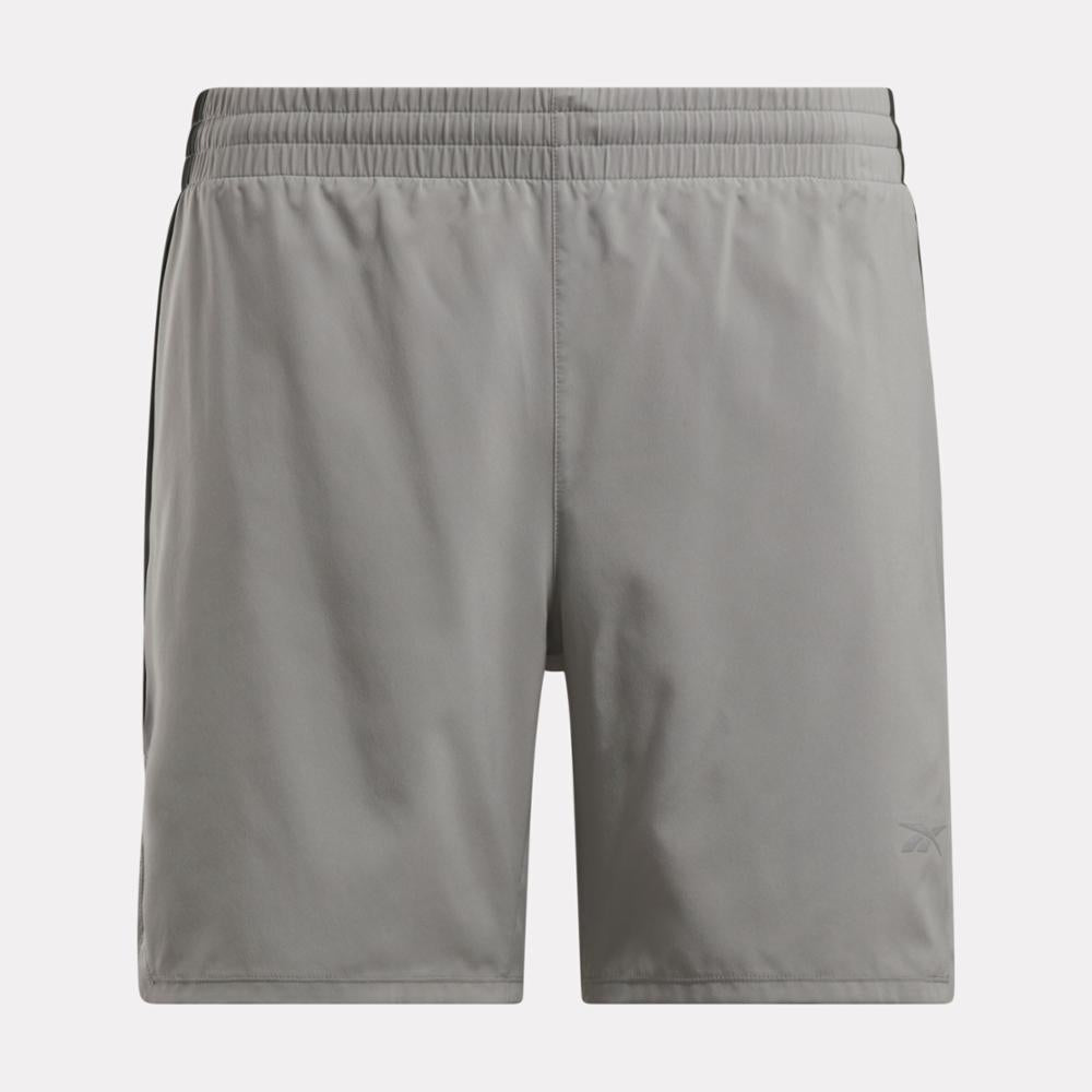 Reebok Men's Running 2 In 1 Short  In Grey REG