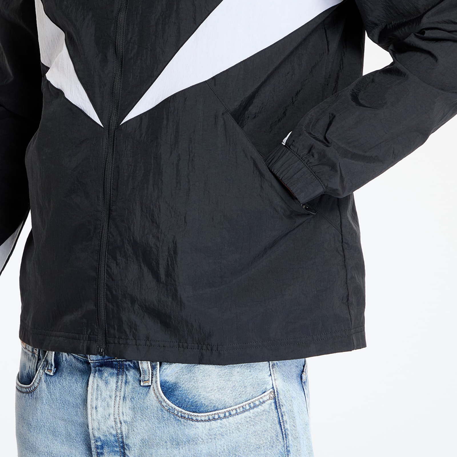 Reebok Men's Reebok Basketball Track Top  In Black REG