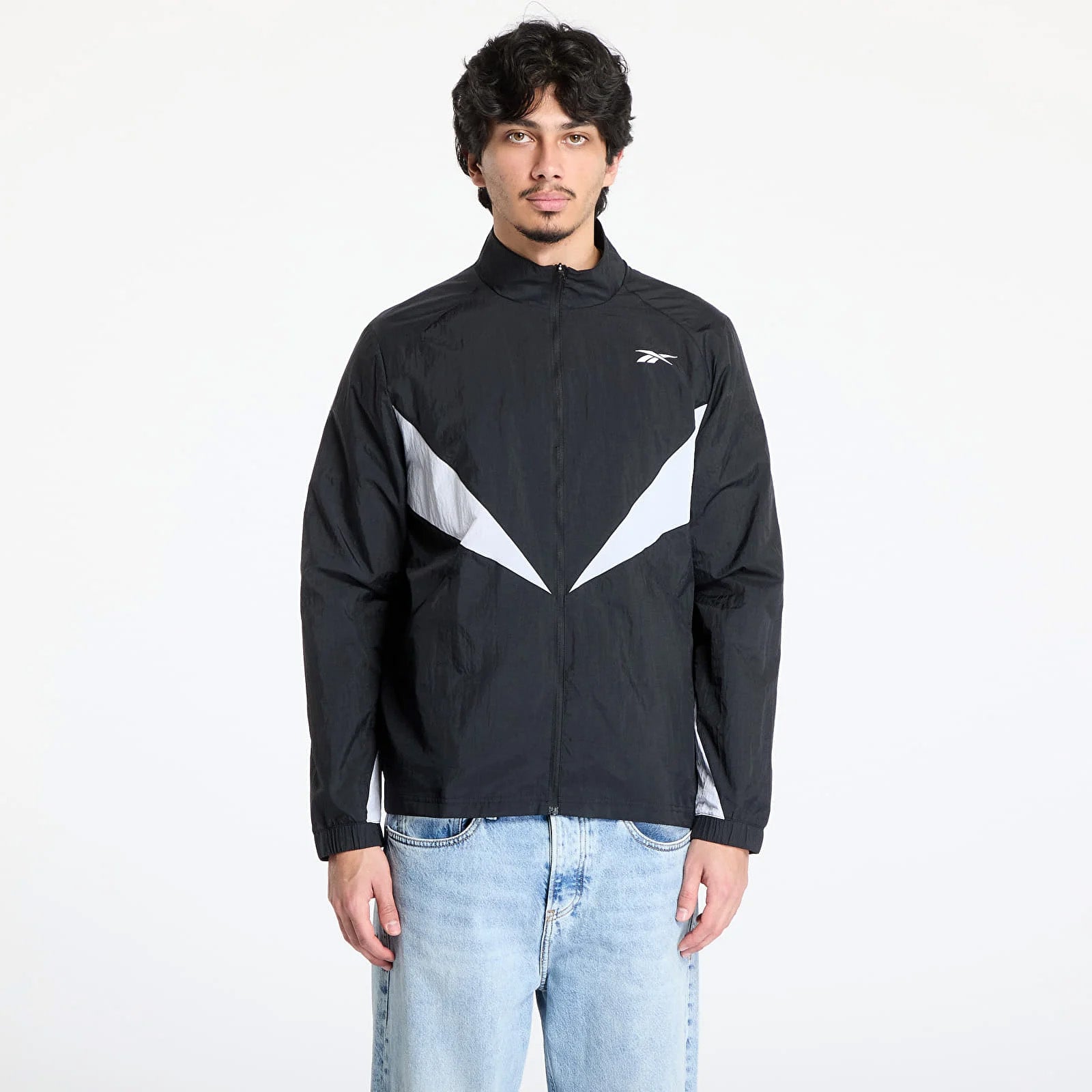 Reebok Men's Reebok Basketball Track Top  In Black REG