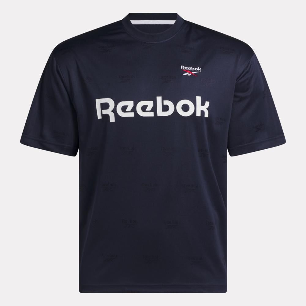 Reebok Unisex' Ri Cross Check Jersey  In Navy REG