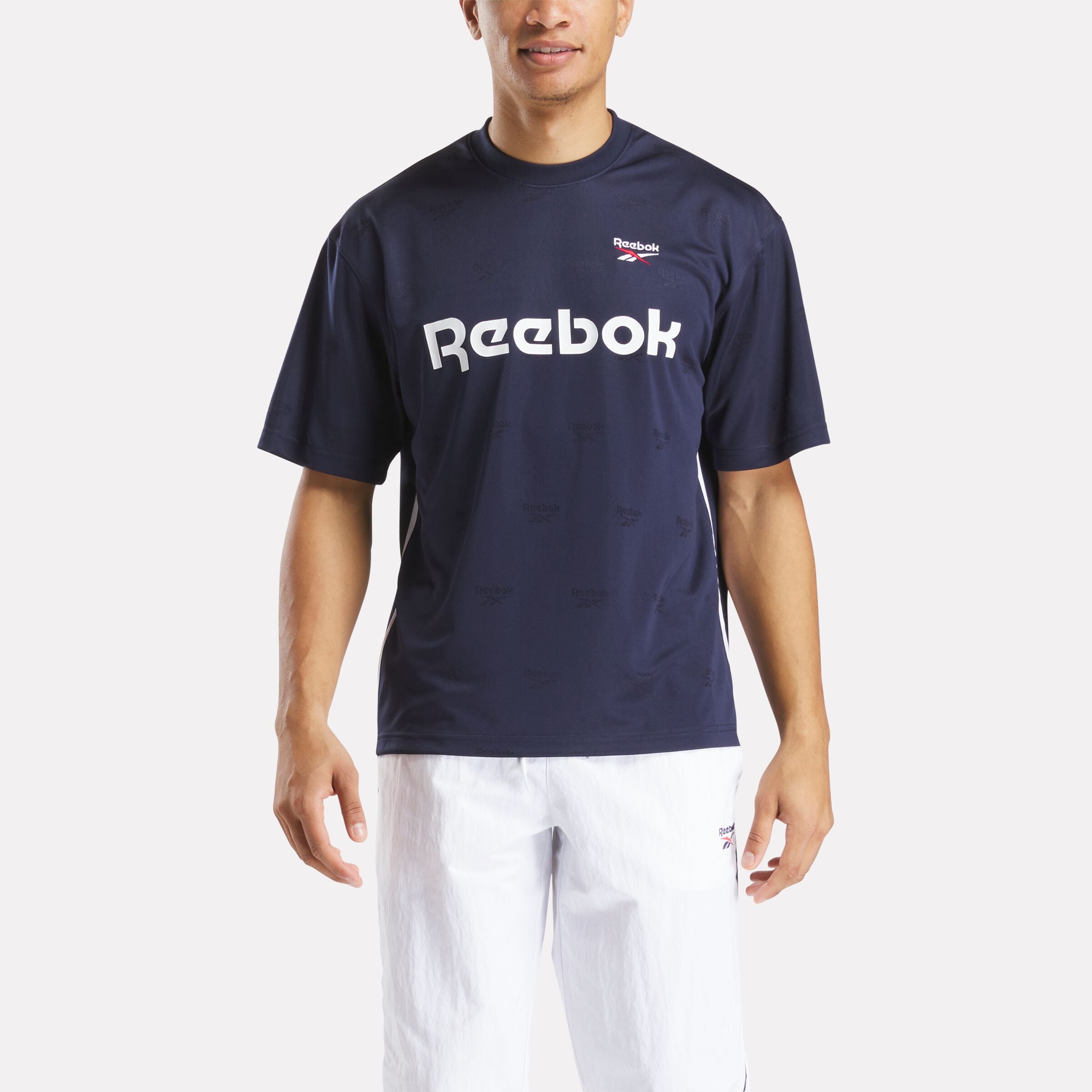 Reebok Unisex' Ri Cross Check Jersey  In Navy REG