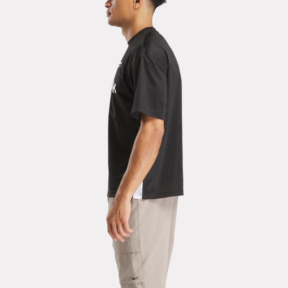 Reebok Unisex' Ri Cross Check Jersey  In Black REG