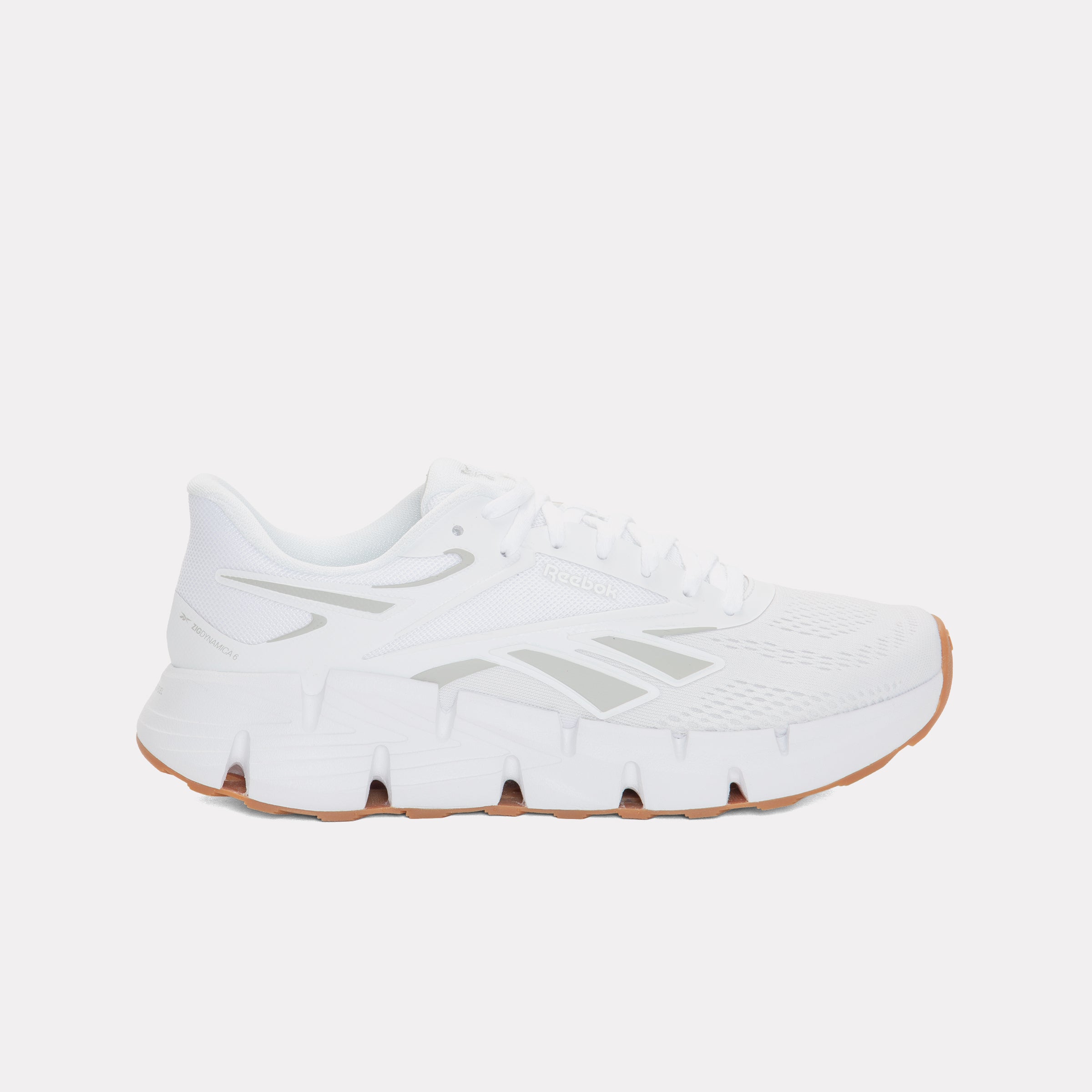 Reebok Men's Zig Dynamica 6  In White/Grey M