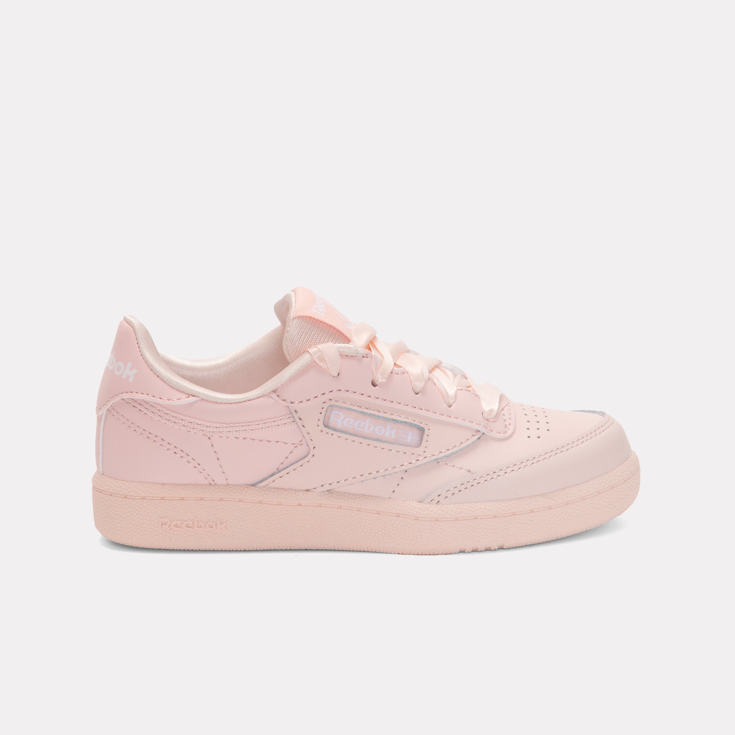 Reebok Girl's' Club C Junior  In Subtle Pink M